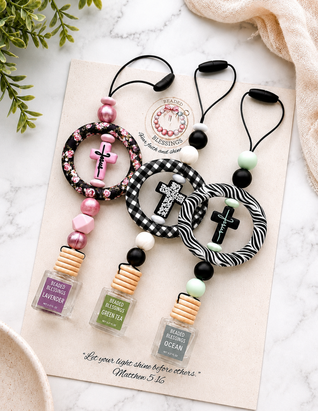 Blessed Scents "Car Freshie" - 3 Pack